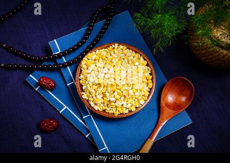 Corn kernels Stock Photo