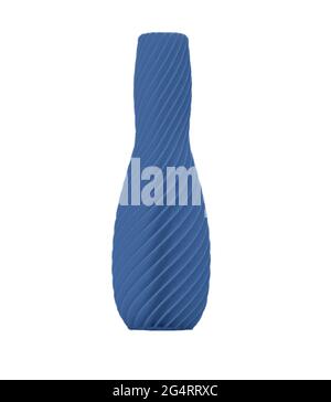 Bright colorful object printed by 3d printer. Stock Photo