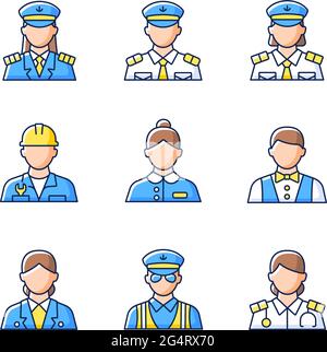 Water management RGB color icons set Stock Vector Image & Art - Alamy