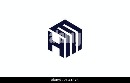 H M HM MH Letter Monogram Initial Logo Design Template. Suitable for  General Sports Fitness Construction Finance Company Business Corporate Shop  Apparel in Simple Modern Style Logo Design. 4972455 Vector Art at Vecteezy