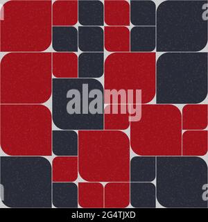 Abstract Geometric Pattern generative computational art illustration Stock Vector