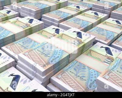Stack of Macedonian denar banknotes as background Stock Photo - Alamy