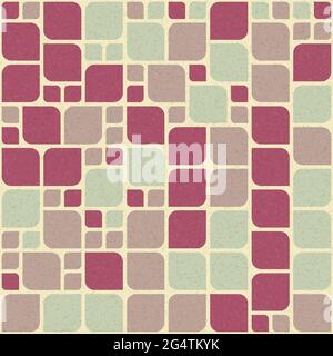 Abstract Geometric Pattern generative computational art illustration Stock Vector