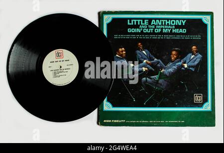 Rhythm and blues group Goin' Out of My Head is a song by Teddy Randazzo and Bobby Weinstein recorded by Little Anthony and the Imperials vinyl album Stock Photo