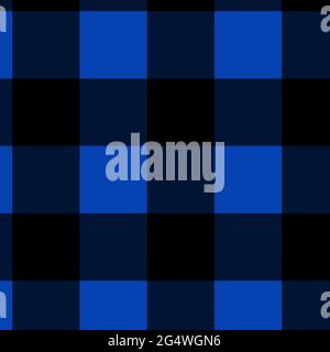 Blue and black buffalo plaid 12x12 digital paper backgrounds and ...