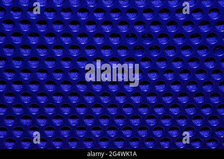 Blue background cover picture of rounded circular patterns Stock Photo