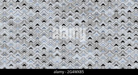 Abstract geometric seamless pattern with curved wavy lines. Pastel  color background design for carpet,wallpaper,clothing,wrapping,batik,fabric Stock Vector