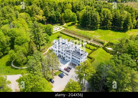 The Mount, Edith Wharton's Home, Lenox, MA Stock Photo