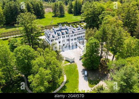 The Mount, Edith Wharton's Home, Lenox, MA Stock Photo