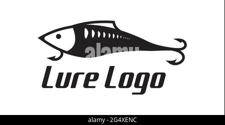 Lure Fishing logo exclusive design inspiration Stock Photo - Alamy