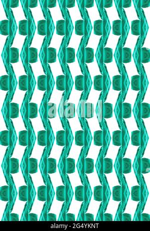 Seamless pattern with Vertical Zig Zag Stripes Stock Photo
