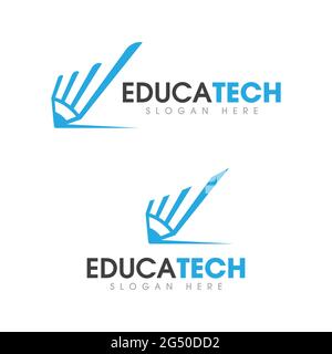 Pen Education Template vector icon illustration design Stock Vector