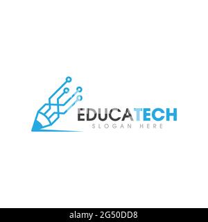 Pen Education Template vector icon illustration design Stock Vector