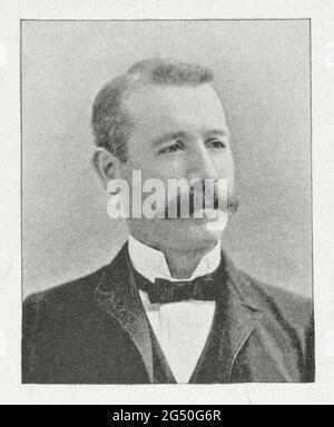 Griffith Williams (Tehynys). A gallery of Welsh and Welsh-American poets. 1893 Stock Photo