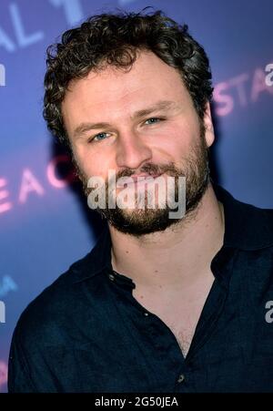 Rome, Italien. 24th June, 2021. The Italian actor Lorenzo Frediani during the photocall of the film, State a Casa. Rome (Italy), June 24th 2021. Credit: dpa/Alamy Live News Stock Photo