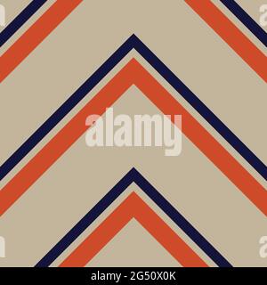 Chevron Diagonal striped seamless pattern background suitable for fashion textiles, graphicsChe Stock Vector