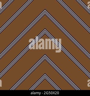 Chevron Diagonal striped seamless pattern background suitable for fashion textiles, graphicsChe Stock Vector