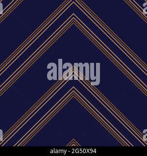 Chevron Diagonal striped seamless pattern background suitable for fashion textiles, graphicsChe Stock Vector