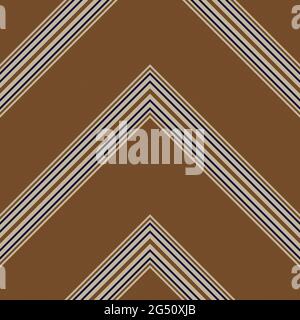 Chevron Diagonal striped seamless pattern background suitable for fashion textiles, graphicsChe Stock Vector