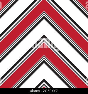 Chevron Diagonal striped seamless pattern background suitable for fashion textiles, graphicsChe Stock Vector