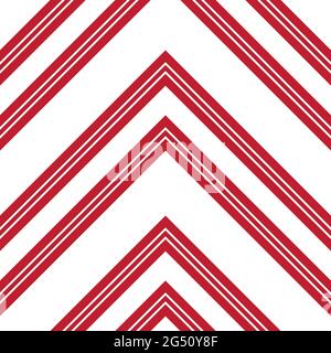 Chevron Diagonal striped seamless pattern background suitable for fashion textiles, graphicsChe Stock Vector