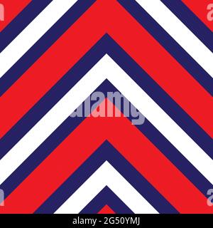 Chevron Diagonal striped seamless pattern background suitable for fashion textiles, graphicsChe Stock Vector