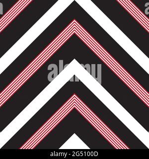 Chevron Diagonal striped seamless pattern background suitable for fashion textiles, graphicsChe Stock Vector
