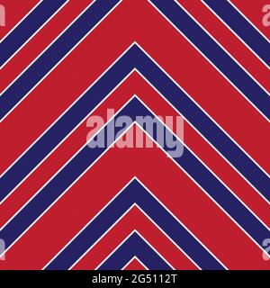 Chevron Diagonal striped seamless pattern background suitable for fashion textiles, graphicsChe Stock Vector