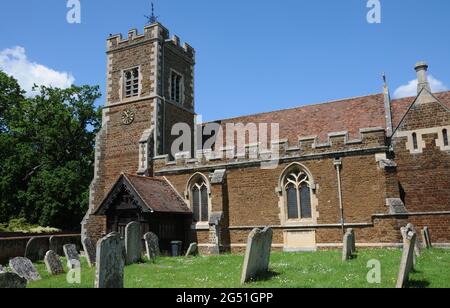 All Saints Church, Campton, Bedfordshire Stock Photo