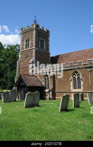 All Saints Church, Campton, Bedfordshire Stock Photo