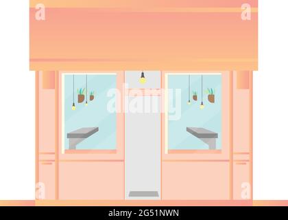 Isolated shop building icon City store Stock Vector