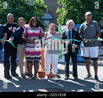 NYC Council Member Vanessa Gibson at the Lower Eastside Girls Club ...