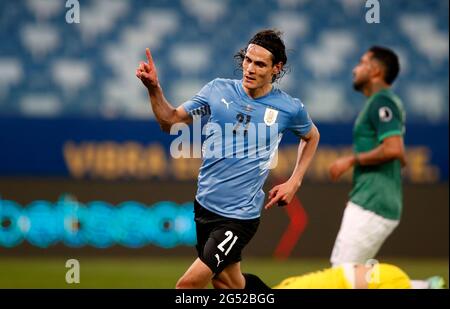 Cavani: 20 gols em 20 jogos - CONMEBOL