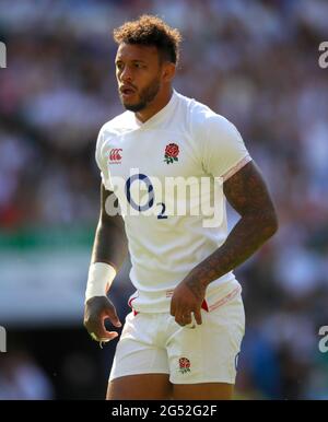 File photo dated 24-08-2019 of England's Courtney Lawes. Issue date: Friday June 25, 2021. Stock Photo