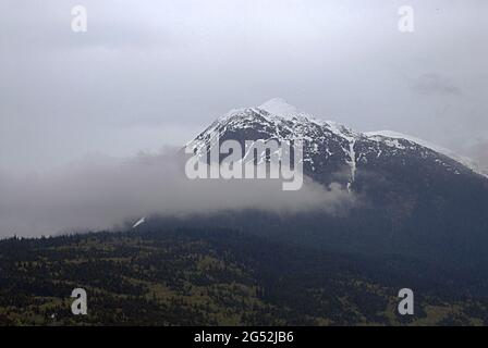 SKAGWAY \/ ALASKA\/USA Over view mountrains from Skagway city 24 May 2012\/ Photograph by Francis ...