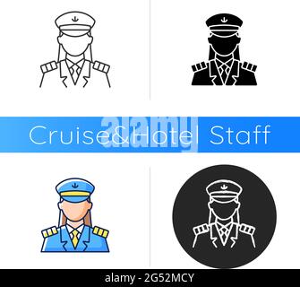 Military avatar icon set, color outline style Stock Vector Image & Art
