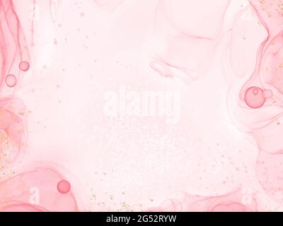 Abstract alcohol ink texture marble style background. EPS10 vector illustration design. Stock Vector