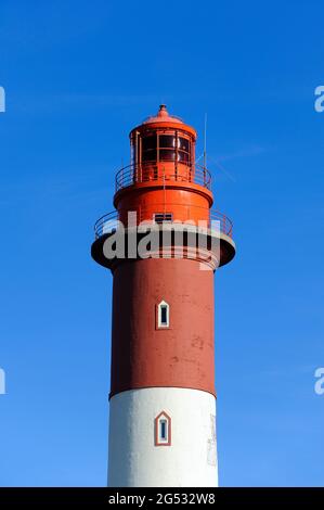 FRANCE, SOMME (80) COTE D'OPALE AND BAIE DE SOMME AREA, CAYEUX-SUR-MER, LIGHTHOUSE Stock Photo