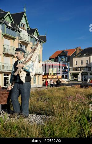 FRANCE, SOMME (80) COTE D'OPALE AND BAIE DE SOMME AREA, CAYEUX-SUR-MER Stock Photo