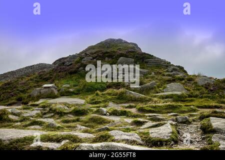 Mither Tap of Bennachie. Aberdeenshire, Scotland, UK Stock Photo