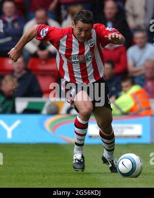 SOUTHAMPTON V ASTON VILLE PAUL TELFER PIC MIKE WALKER, 2005 Stock Photo