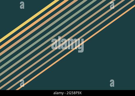 Green illustration with stripes for wallpaper and background Stock Photo