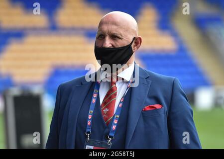 Warrington, UK. 25th June, 2021. Wales CEO Gareth Kear in Warrington, United Kingdom on 6/25/2021. (Photo by Richard Long/ RL Photography/News Images/Sipa USA) Credit: Sipa USA/Alamy Live News Stock Photo