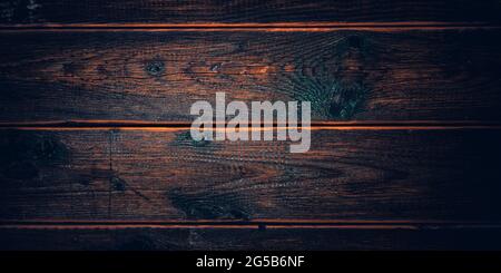 Multi-color painted old wood planks. Halloween dark texture background Stock Photo