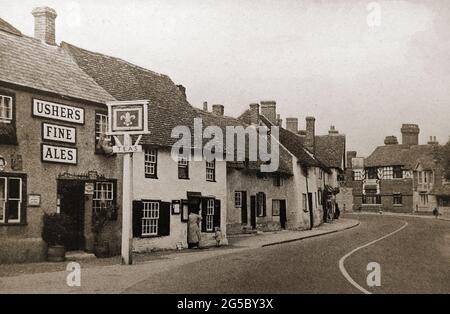 Fleur de Lys, Dorchester on Thames, Oxfordshire. This is an old inn