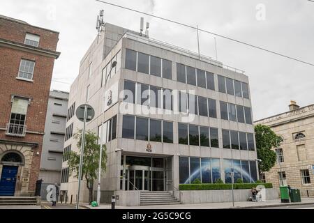 Dublin 2, Dublin City, Ireland, June 11th 2021. RSCI on St Stephens Green Stock Photo