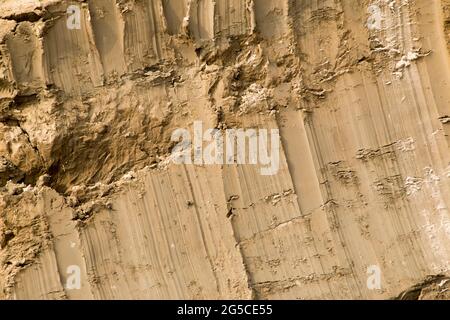 Soil is a soft, granular covering of the earth's surface Stock Photo