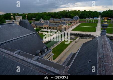 VAUX-LE-VICOMTE, FRANCE - MAY 18 : the Château de Vaux-le-Vicomte. Stock Photo