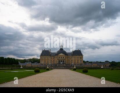 VAUX-LE-VICOMTE, FRANCE - MAY 18 : the Château de Vaux-le-Vicomte. Stock Photo