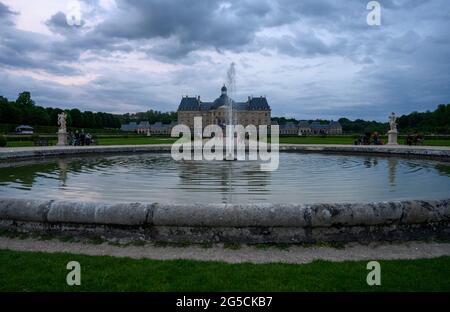 VAUX-LE-VICOMTE, FRANCE - MAY 18 : the Château de Vaux-le-Vicomte. Stock Photo